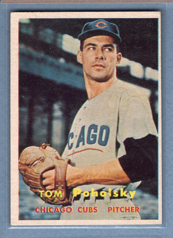 1957 Topps #235 Tom Poholsky EX  GO121