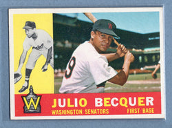 1960 Topps #271 Julio Becquer EX-MT  GO252