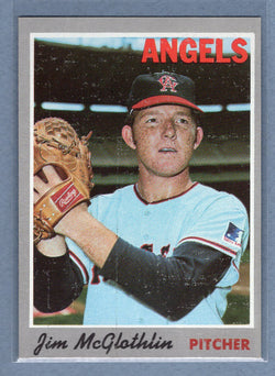 1970 Topps #132 Jim McGlothlin  (a) EX-MT  GO750
