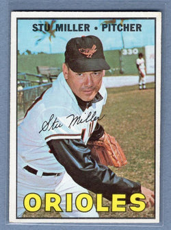 1967 Topps #345 Stu Miller EX  GO225