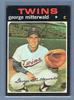 1971 Topps #189 George Mitterwald (c) EX  GO950
