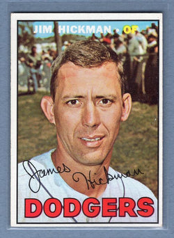 1967 Topps #346 Jim Hickman EX  GO225
