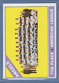 1966 Topps #131 Angels Team EX-MT  GO466