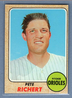 1968 Topps #354 Pete Richert EX-MT   GO70