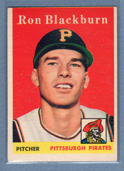 1958 Topps #459 Ron Blackburn (mk) (a) VG  GO501