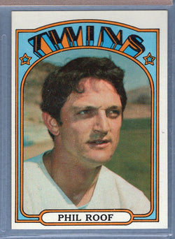 1972 Topps #201 Phil Roof (b) EX-MT  GO544