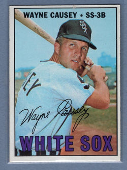 1967 Topps #286 Wayne Causey EX-MT  GO523