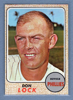 1968 Topps #59 Don Lock EX-MT  GO339