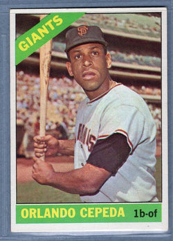 1966 Topps #132 Orlando Cepeda (HOF) EX-MT  GO466