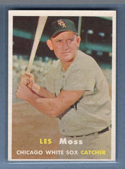 1957 Topps #213 Les Moss EX   GO100