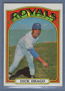 1972 Topps #205 Dick Drago (a) EX-MT  GO544