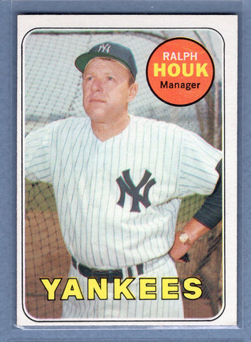 1969 Topps #447 Ralph Houk (b) EX-MT  GOWAYY