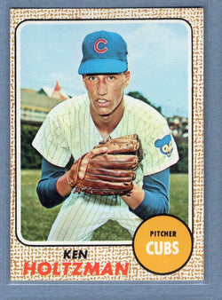 1968 Topps #60 Ken Holtzman EX-MT  GO339