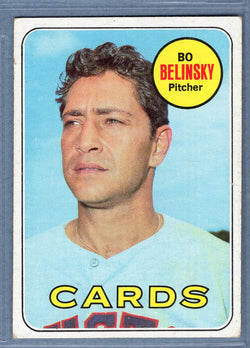 1969 Topps #366 Bo Belinsky EX  GO661