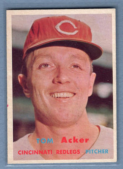 1957 Topps #219 Tom Acker EX   GO100