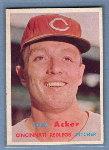 1957 Topps #219 Tom Acker EX   GO100