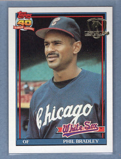 1991 Topps Desert Shield #717 Phil Bradley  NM  GO600