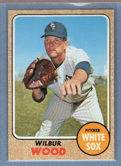 1968 Topps #585 Wilbur Wood (b)  EX-MT  GO550