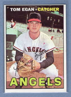1967 Topps #147 Tom Egan (b) EX  GO301