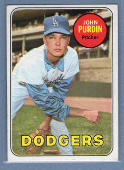 1969 Topps #161 John Purdin VG-EX  GO572