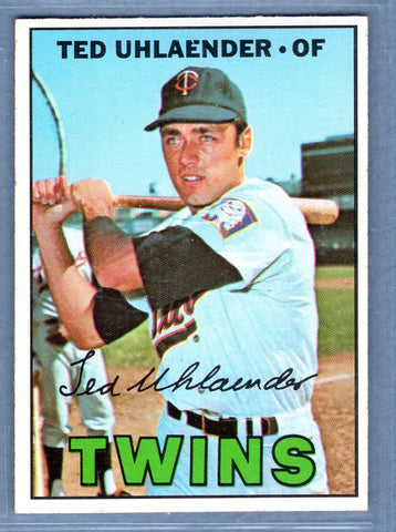 1967 Topps #431 Ted Uhlaender EX-MT  GO510