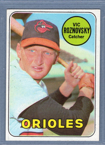 1969 Topps #368 Vic Roznovsky EX-MT  GO661