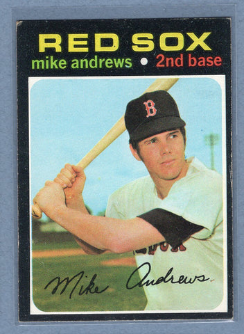 1971 Topps #191 Mike Andrews (b) EX  GO950