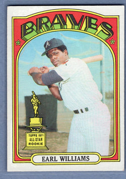 1972 Topps #380 Earl Williams Ex-Nm