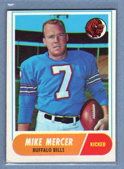 1968 Topps #123 Mike Mercer (b) EX  GO207