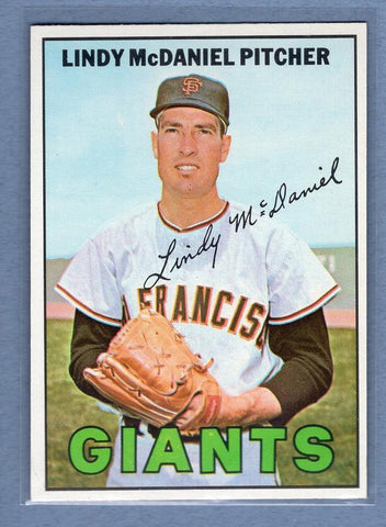 1967 Topps #46 Lindy McDaniel EX-MT   GO415