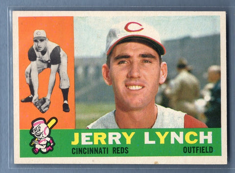 1960 Topps # 198 Jerry Lynch NM High Grade Set Break
