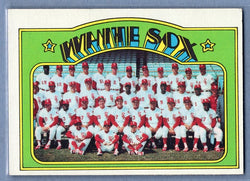 1972 Topps #381 White Sox Team Ex-Nm