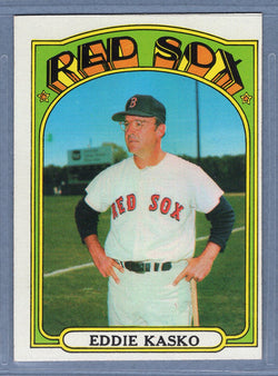 1972 Topps #218 Eddie Kasko MG (a) EX-MT  GO544