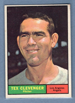 1961 Topps #291 Tex Clevenger EX   GO269