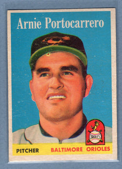 1958 Topps #465 Arnie Portocarrero (mk) (b) VG  GO501