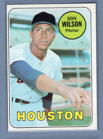 1969 Topps #202 Don Wilson (c) EX-MT  GOWABB