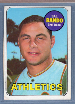 1969 Topps #371 Sal Bando EX  GO661