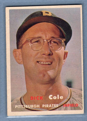 1957 Topps #234 Dick Cole EX   GO100
