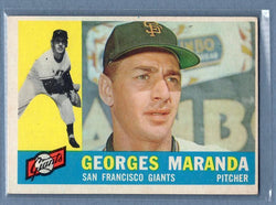 1960 Topps #479 Georges Maranda VG-EX  GO164