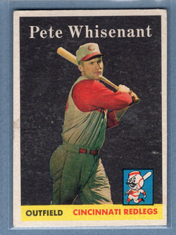 1958 Topps #466 Pete Whisenant (st) (b) VG  GO501