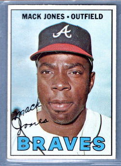 1967 Topps #435 Mack Jones EX-MT  GO510