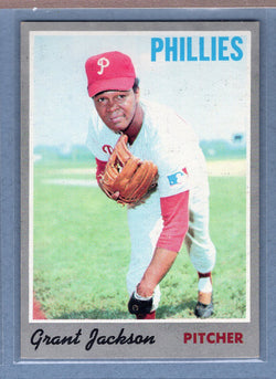 1970 Topps #6 Grant Jackson   EX-MT  GOY