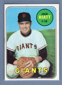 1969 Topps #204 Jack Hiatt (a) EX-MT  GOWABB