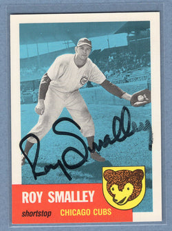 1991 Topps Archives #297 Roy Smalley Autograph Auto signed