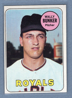 1969 Topps #137 Wally Bunker EX-MT  GO645