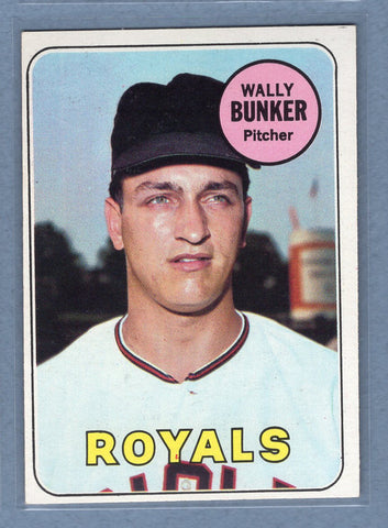 1969 Topps #137 Wally Bunker EX-MT  GO645