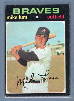 1971 Topps #194 Mike Lum (b) EX  GO950