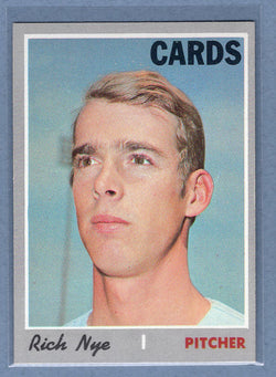 1970 Topps #139 Rich Nye  (b) EX-MT  GO750