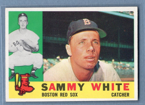 1960 Topps # 203 Sammy White EX-MT High Grade Set Break