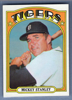1972 Topps #385 Mickey Stanley Ex-Nm
